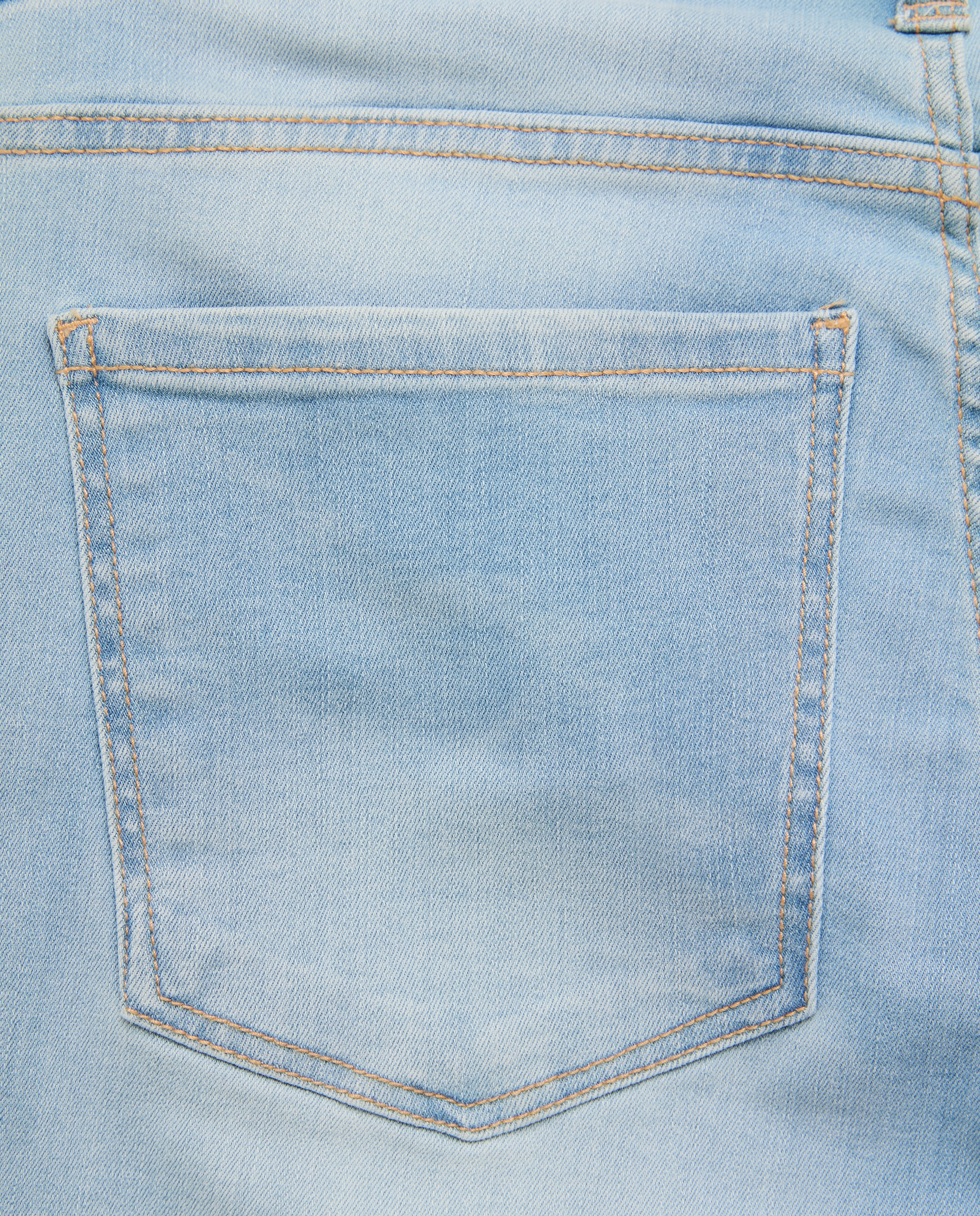 Jeans Lisas com Cintura Elástica Cerúleo-6