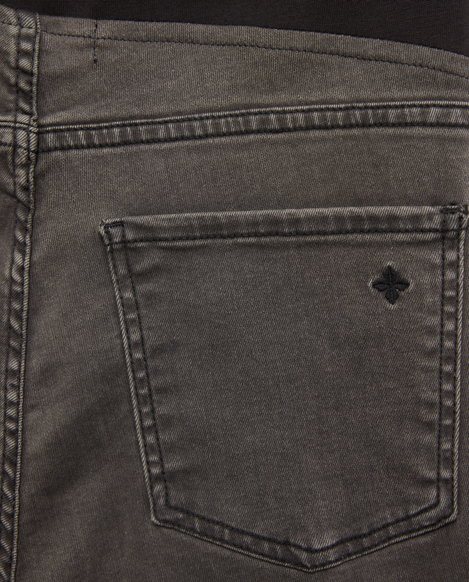 Jeans Lisas de Pré-Mamã Preto-5