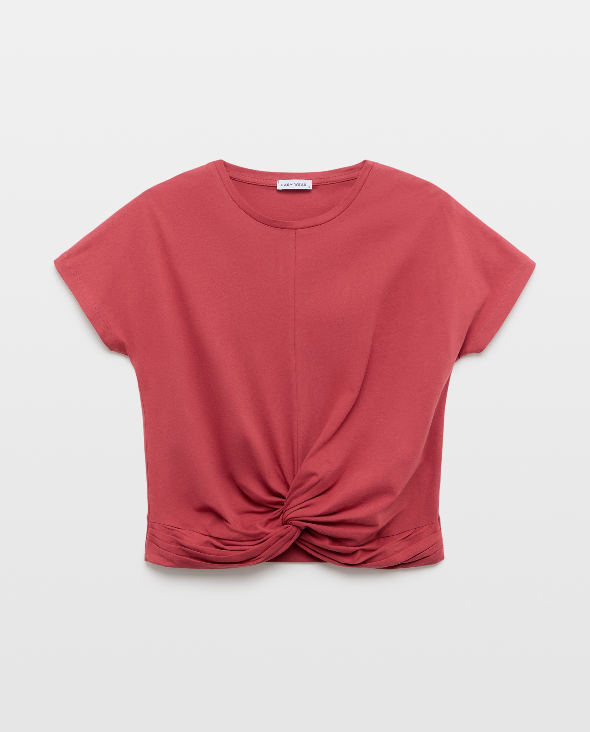 T-shirt de mulher com manga curta Cobre-5