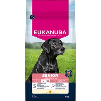 pienso para perros sénior sabor pollo envase 15 kg - Eukanuba