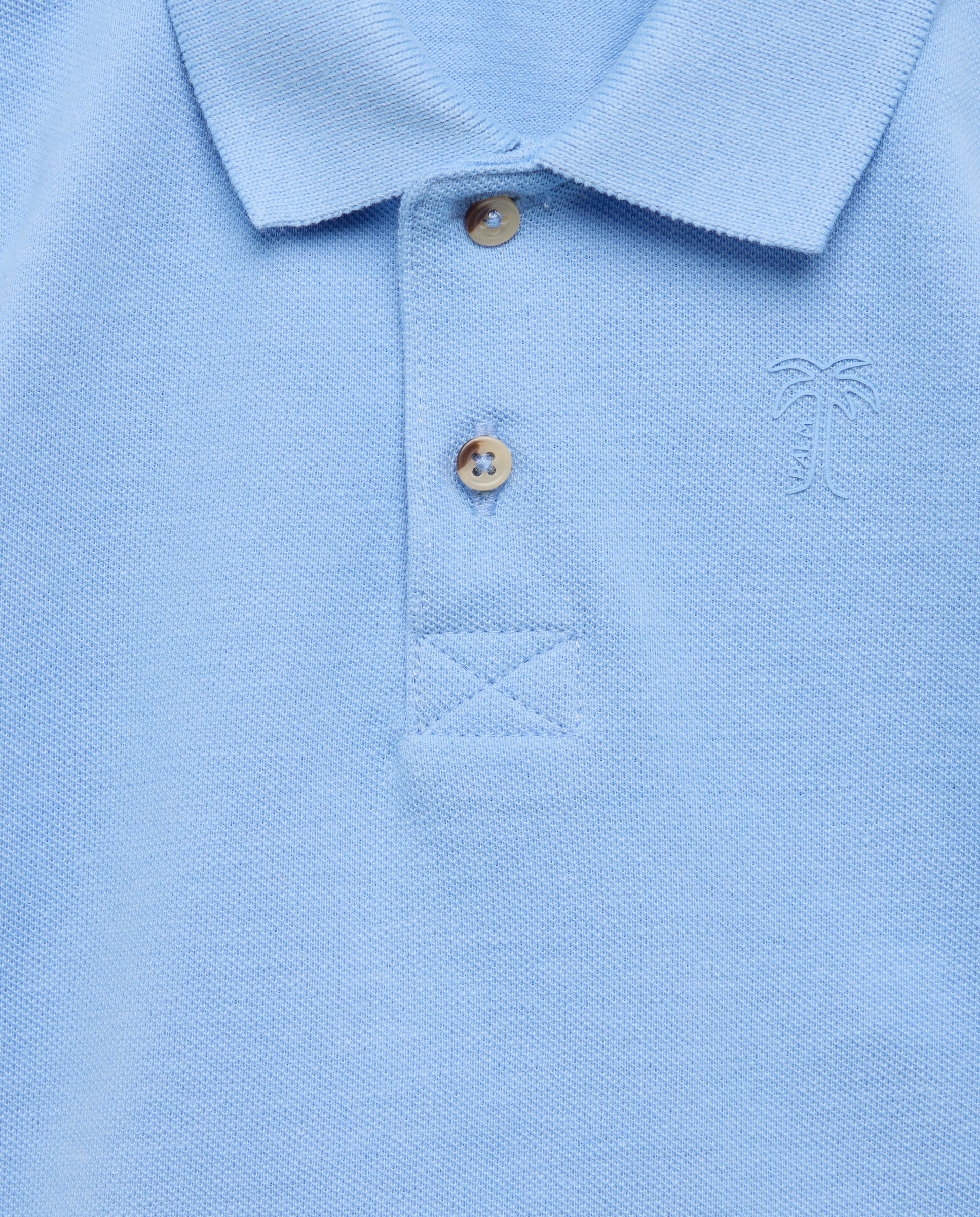 Polo Básico de Bebé com Manga Curta Baby El Corte Inglés 400 Azul-3