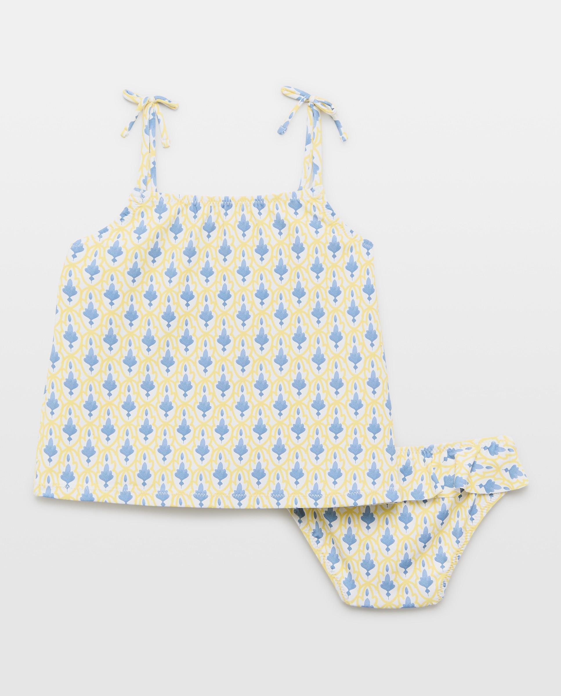 Conjunto baño flor lis 300 Amarillo-2