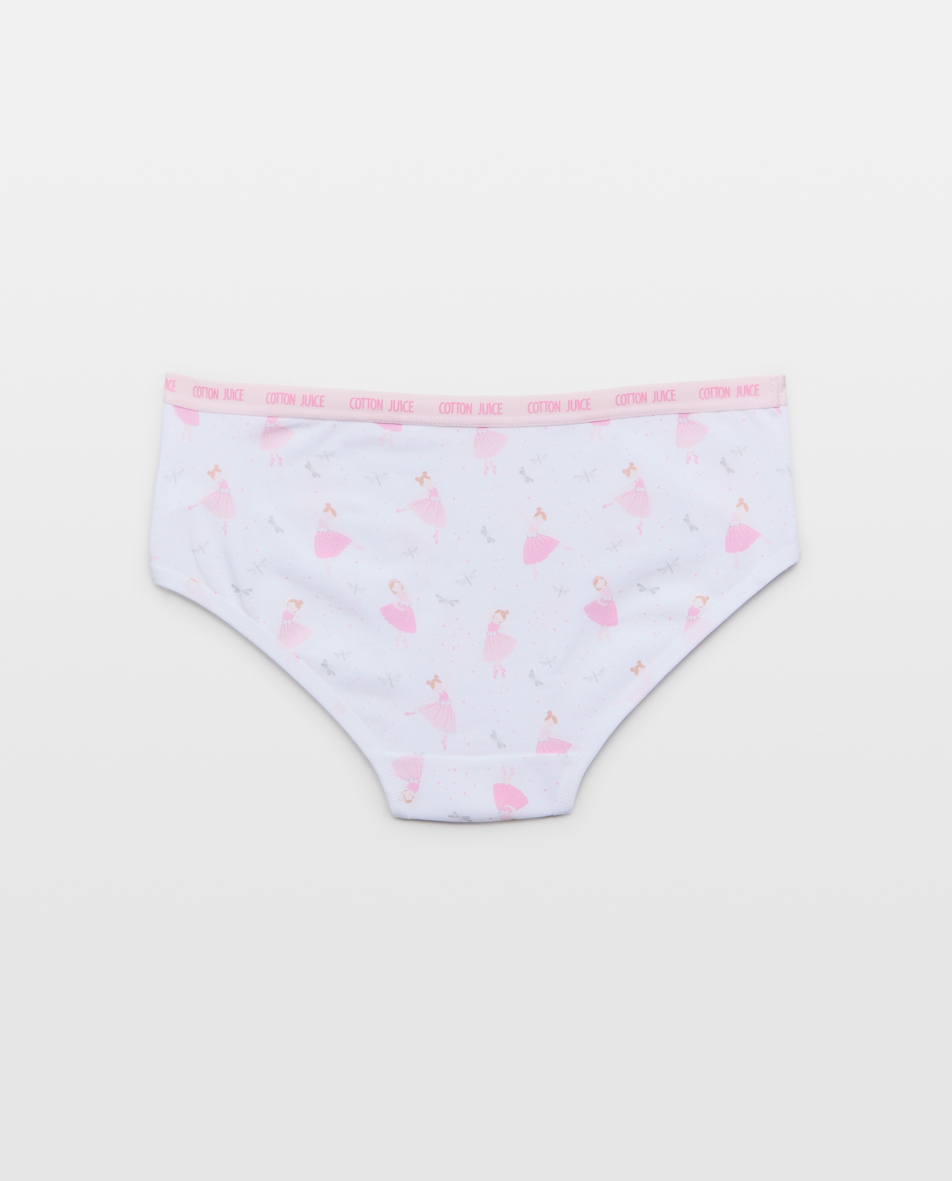 Pack de 3 Cuecas pela Anca com Estampado de Fantasia Cotton Juice Multicolor-2