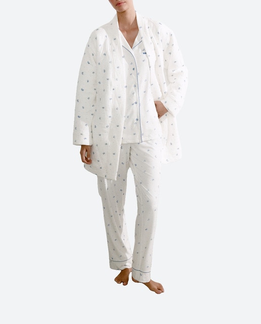 Imagen 0 de Pijama de mujer camisero estampado