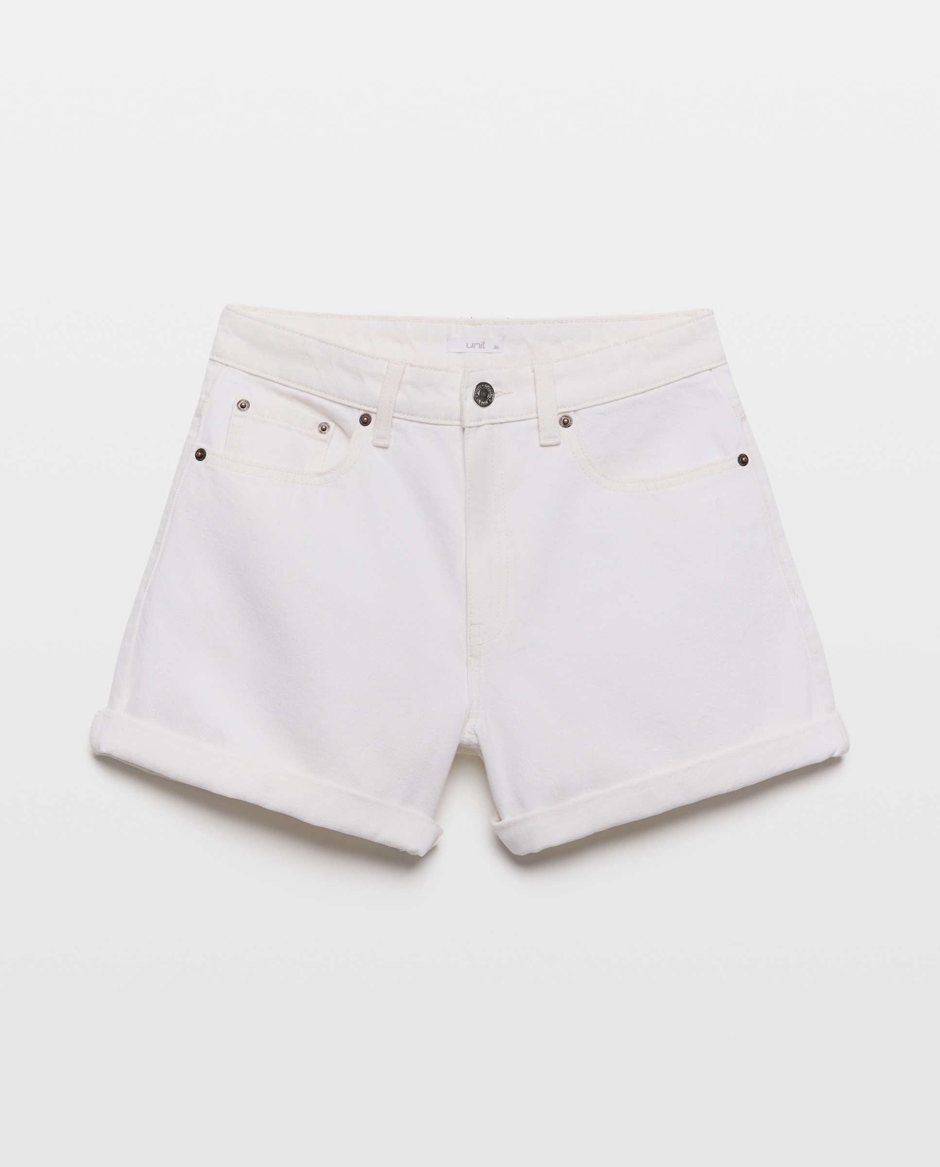 Short de mujer denim 120 Crudo-4