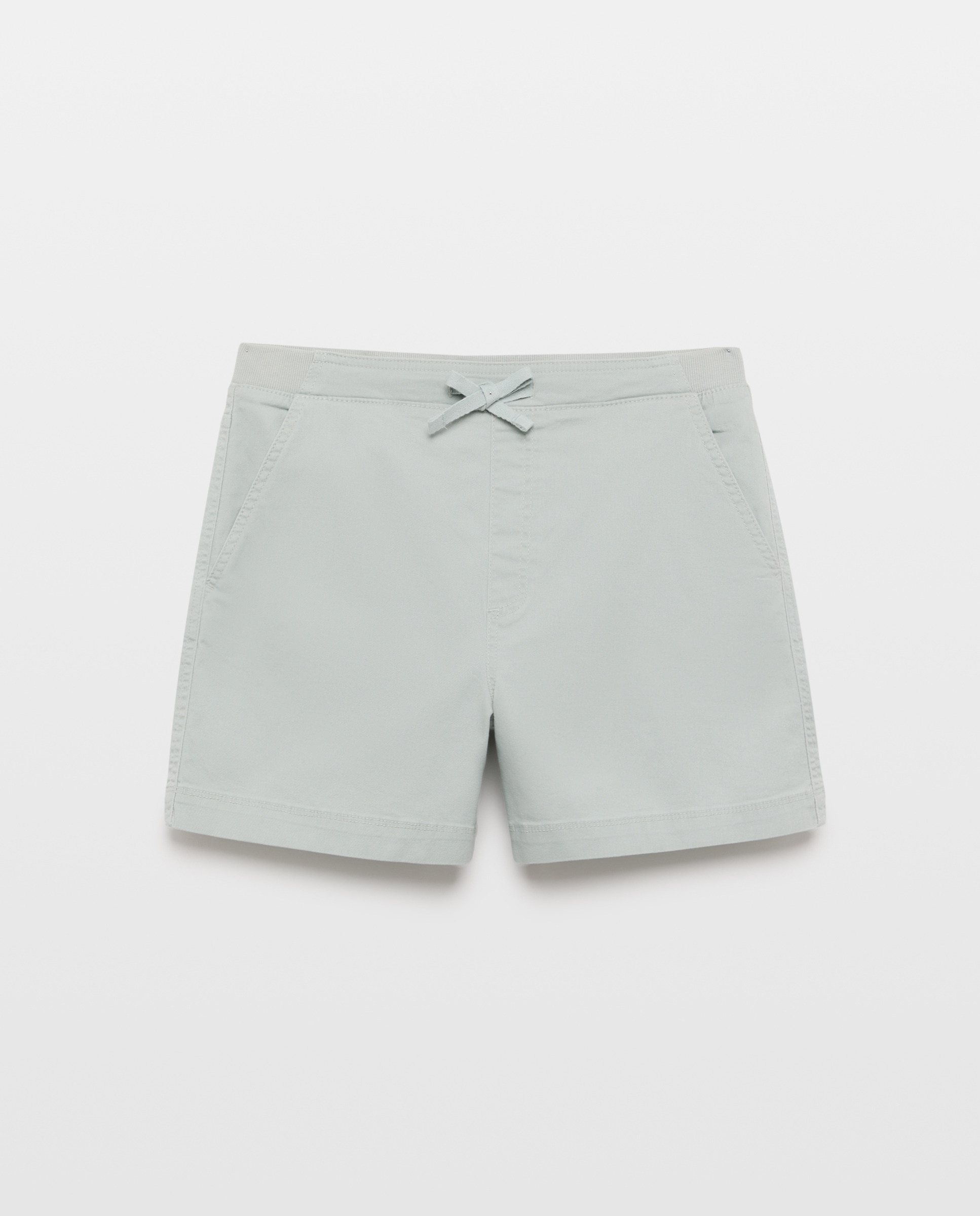 Short de mujer corto con goma elástica 510 Verde claro-4