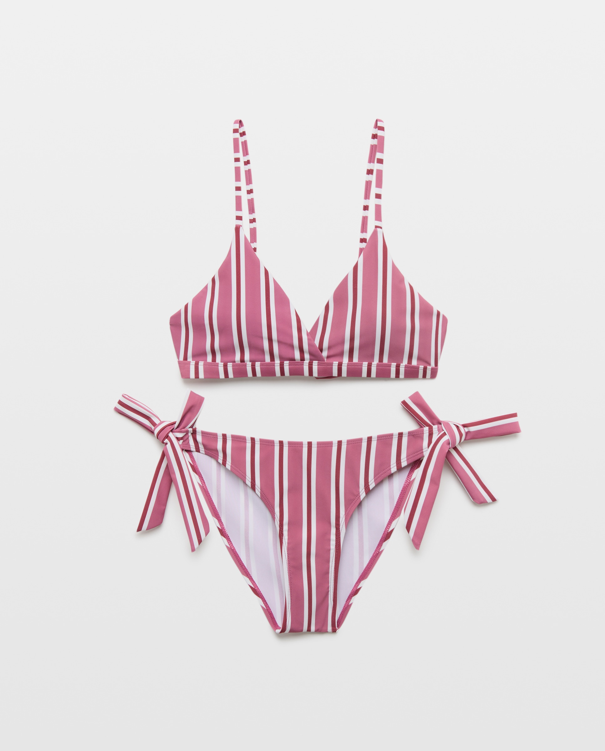 Bikini mujer pico tirante ancho 240 Fucsia-4