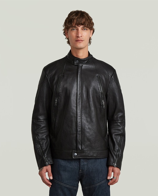 Imagem 0 de Blusão Estilo Biker de Couro