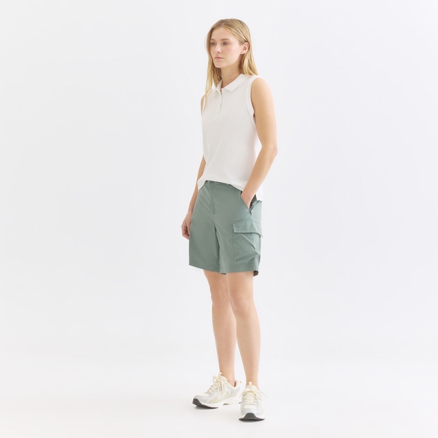 Imagen 0 de Polo Piqué Sin Mangas Mujer