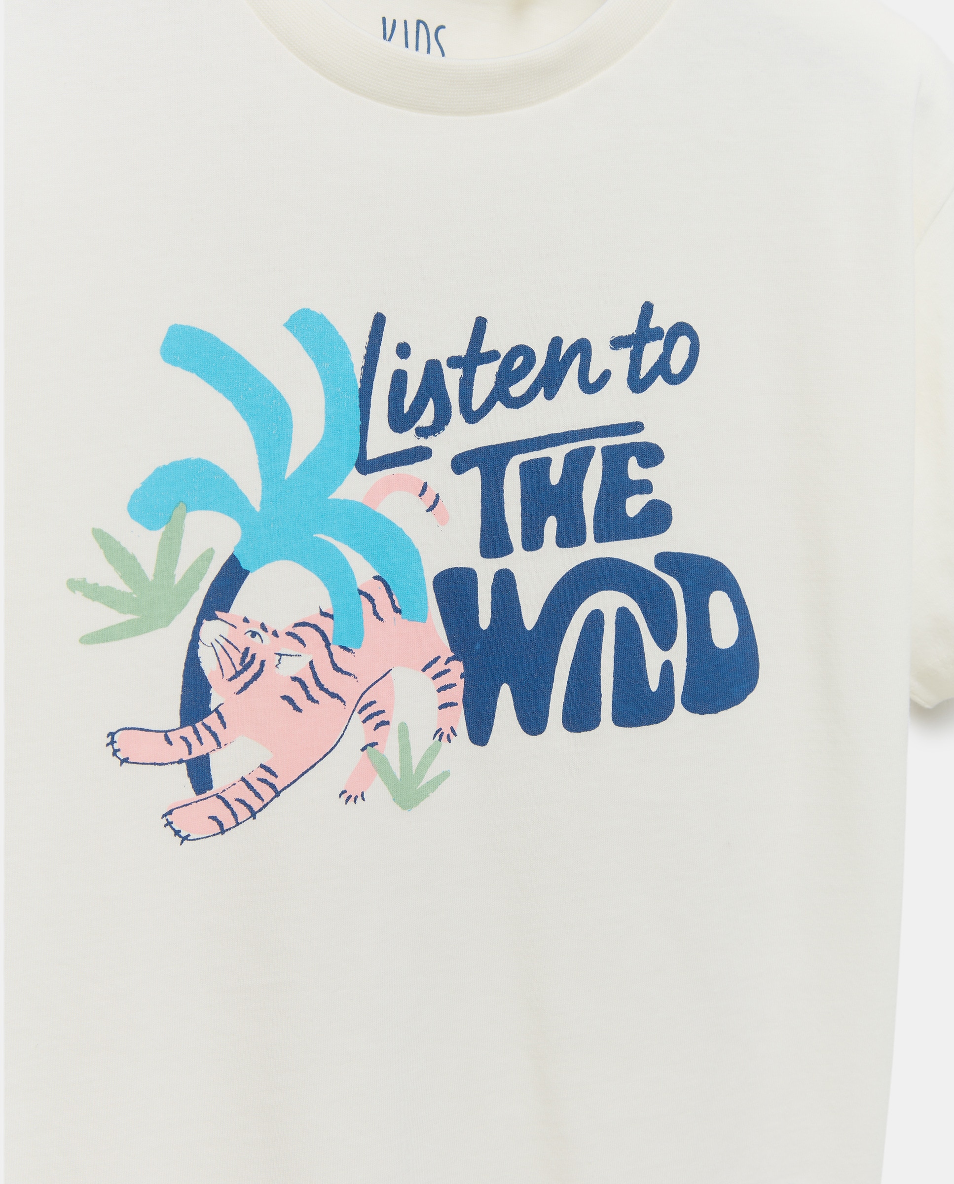 T-shirt de Algodão Joy Cabanas e Tigres Kids El Corte Inglés Multicolor-5