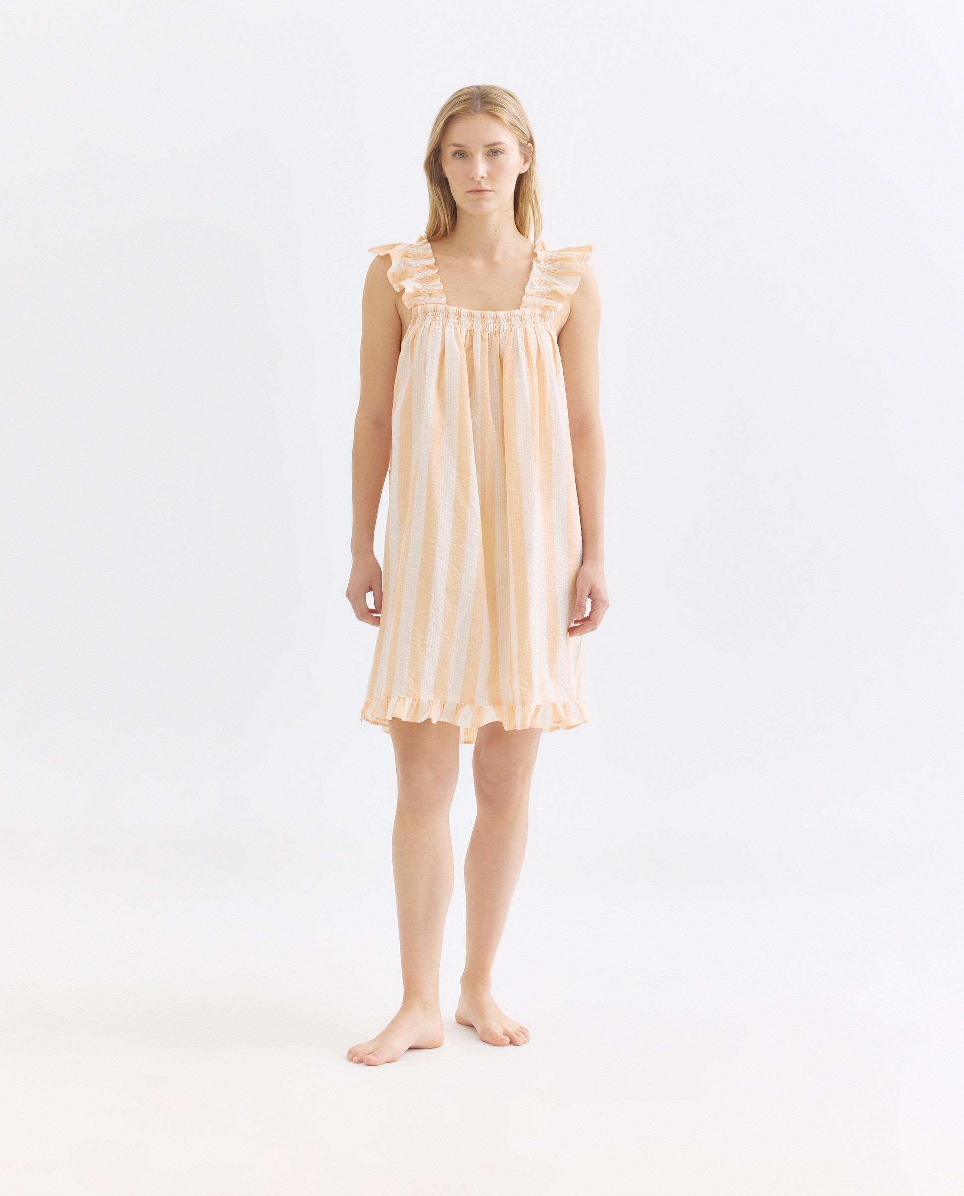 Imagen 0 de Camisón mujer algodón seersucker tirantes