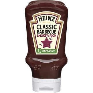 salsa barbacoa sin gluten envase 400 ml - Heinz