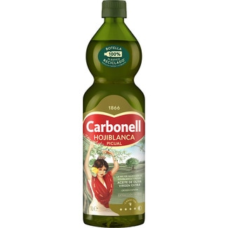 aceite de oliva virgen extra Hojiblanca Picual botella 1 l - Carbonell