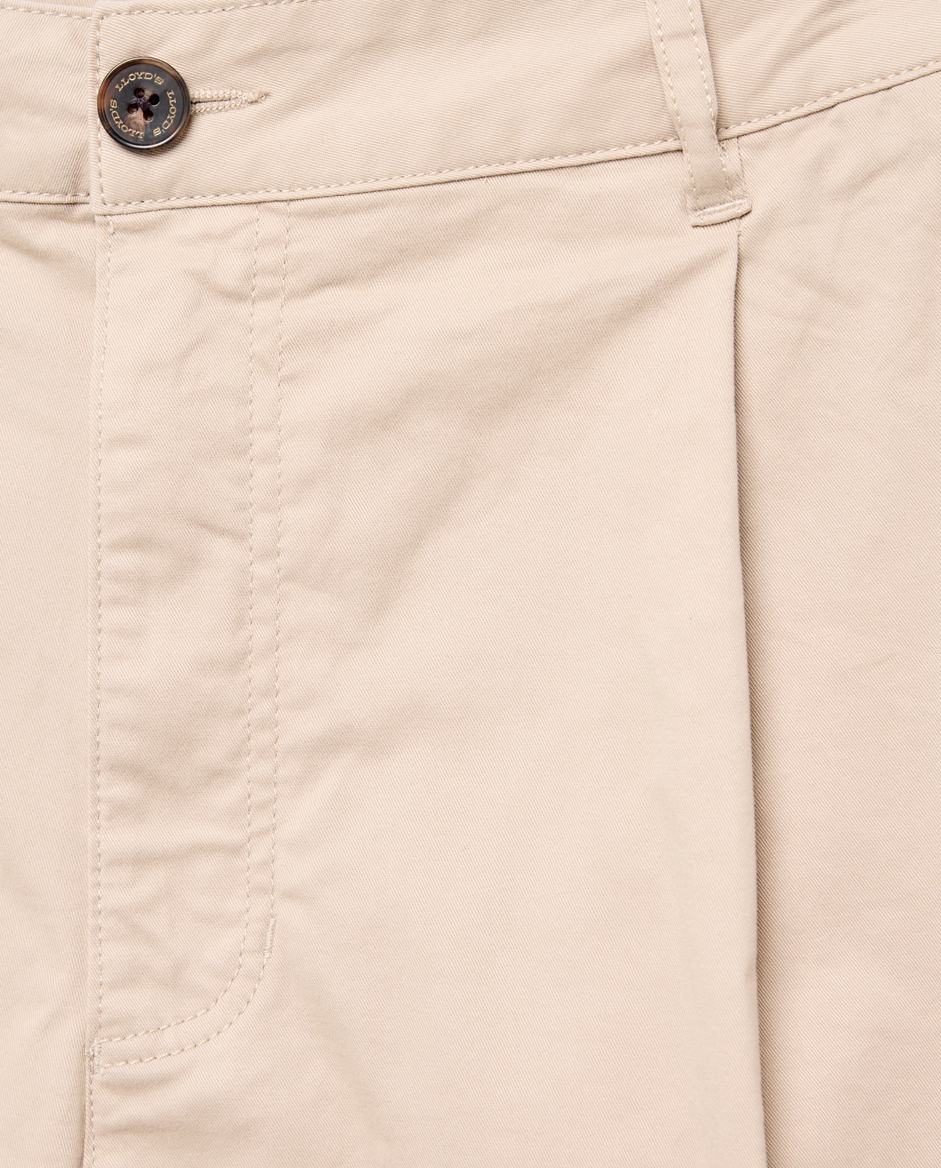 Bermudas Básicas às Riscas Bege-2