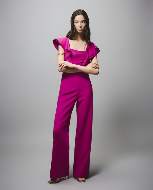 Imagem 0 de Macacão Liso de Poliéster