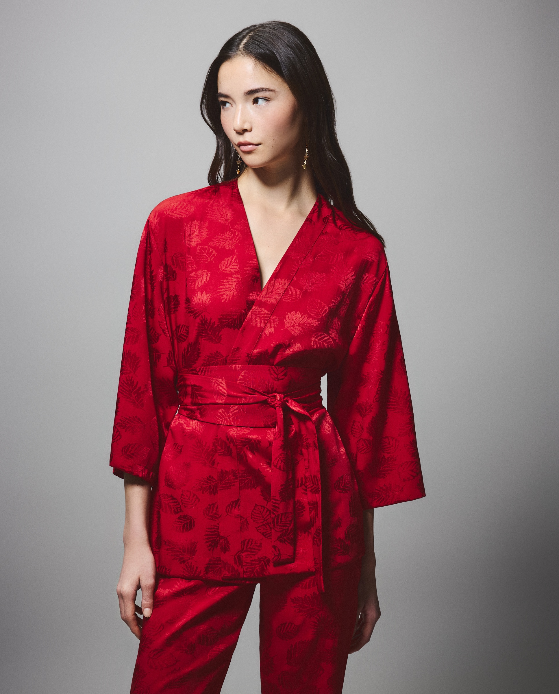 Imagem 0 de Kimono de Jacquard de Formatura