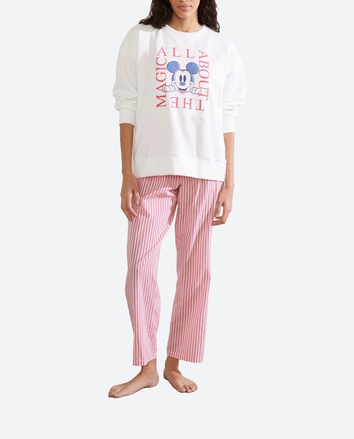 Imagen 0 de Sudadera de mujer estampado Mickey