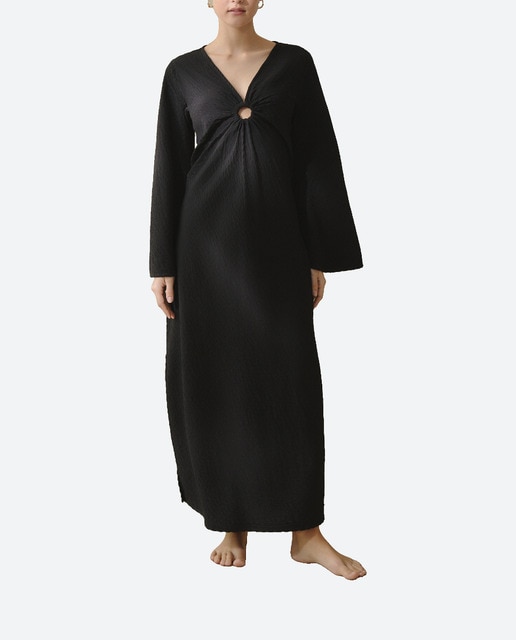 Imagen 0 de Vestido largo de manga larga