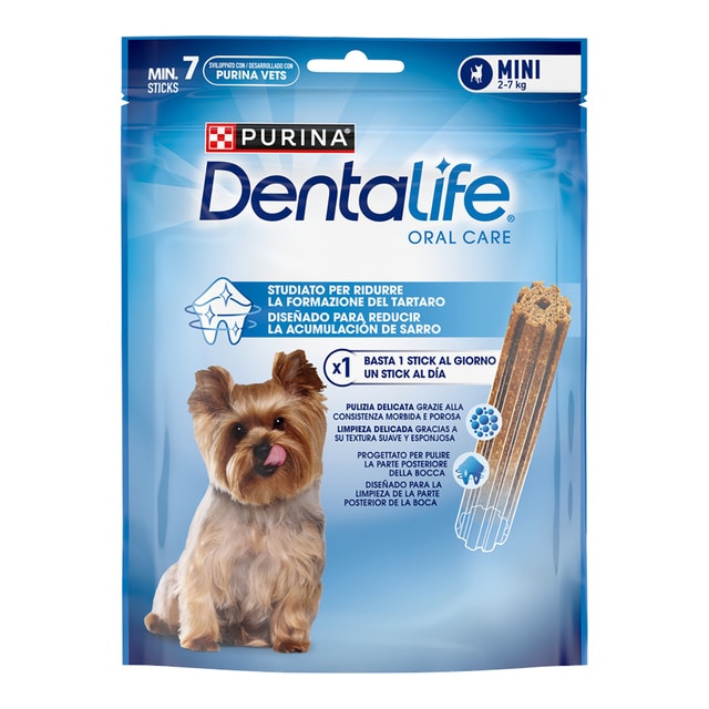 Imagen 0 de Snack dental para perros minis Purina DentaLife Daily Oral Care
