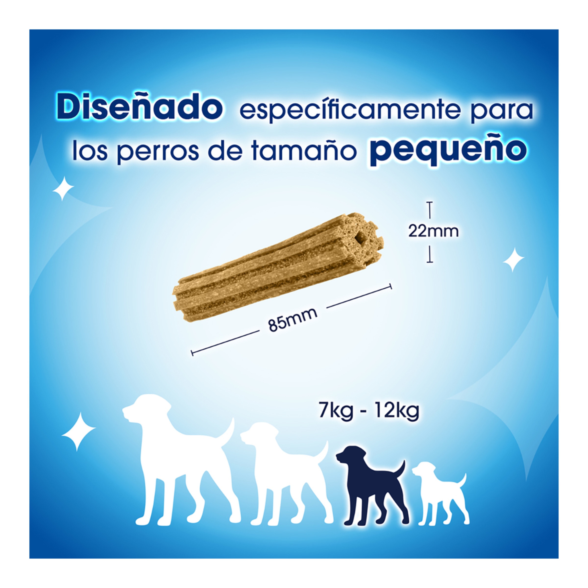 Snack dental para perros pequeños Purina DentaLife 4