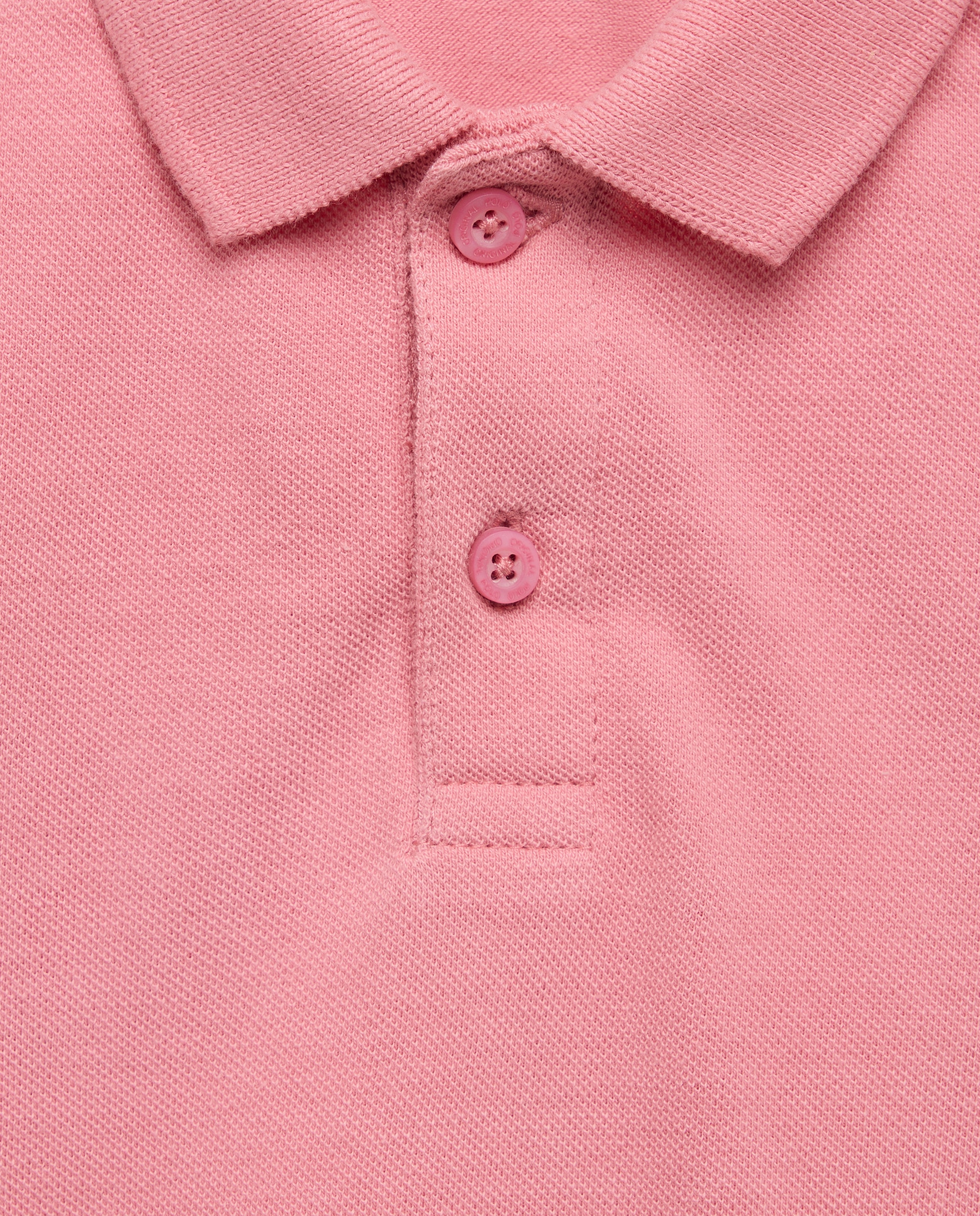 Polo de bebé piqué manga corta 630 Coral-3
