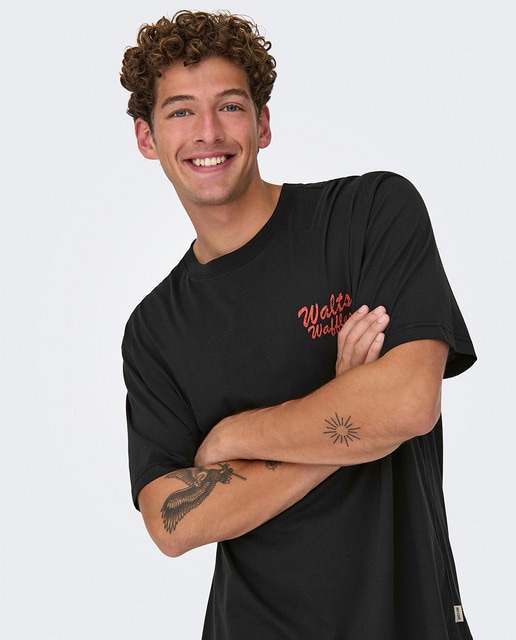 Imagen 0 de Camiseta manga corta de hombre relaxed fit