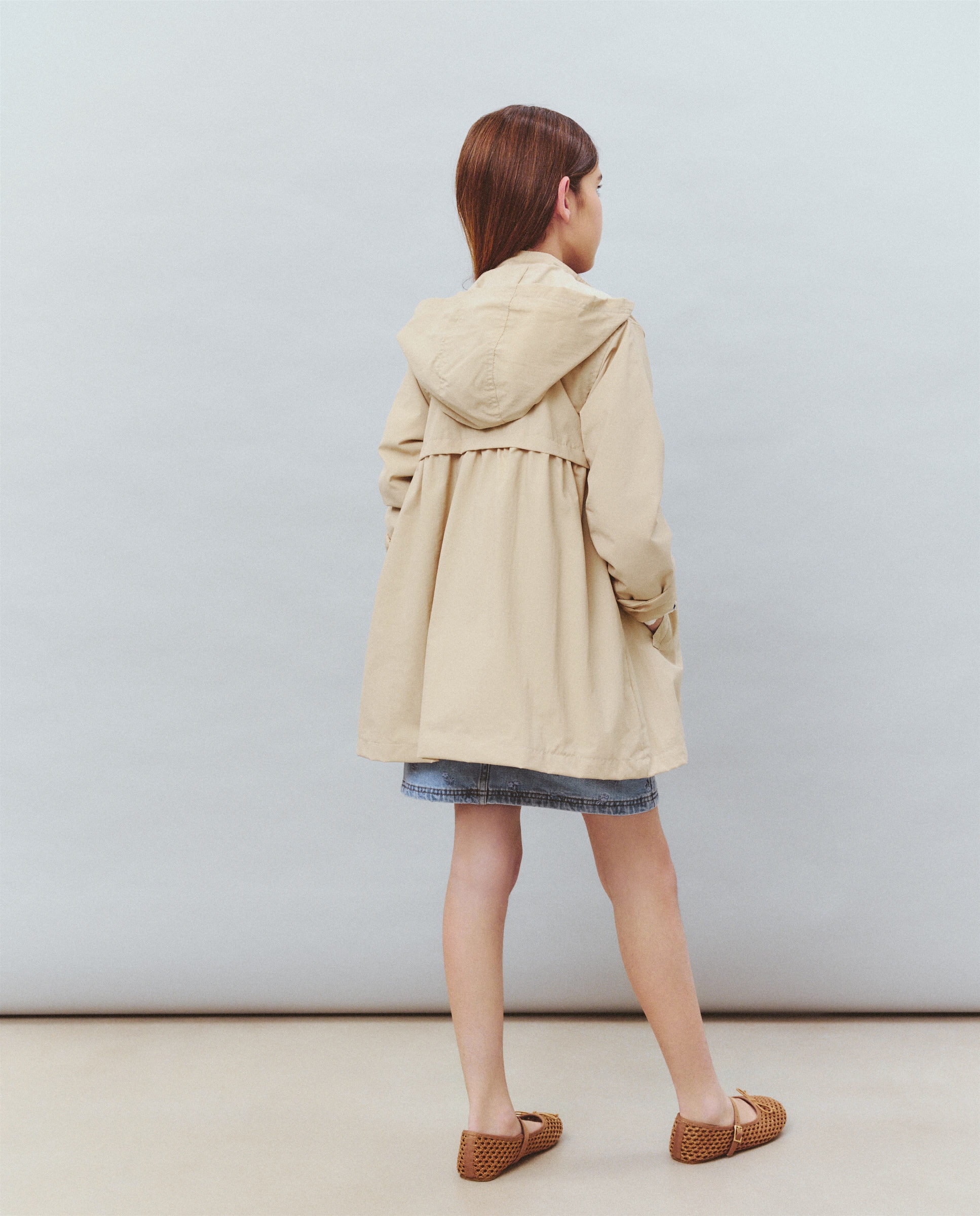 Parka Lisa Clássica Fake Memory 850 Pedra-3