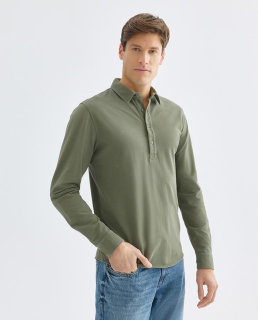 Imagen 0 de Polo de hombre pique polera liso