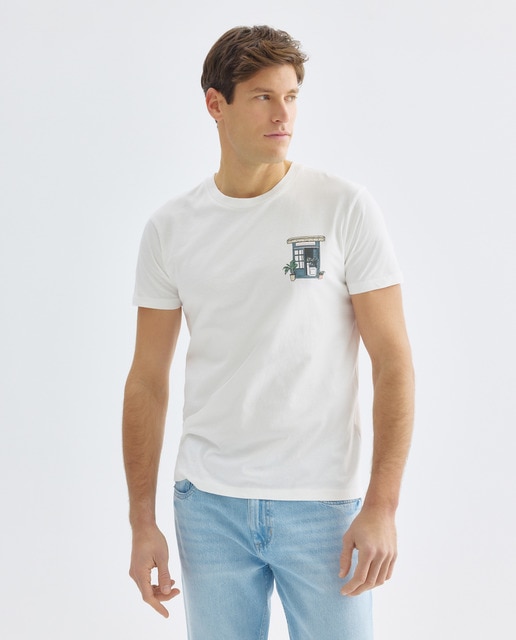 Imagen 0 de Camiseta de hombre manga corta Le Fleuriste Parfait