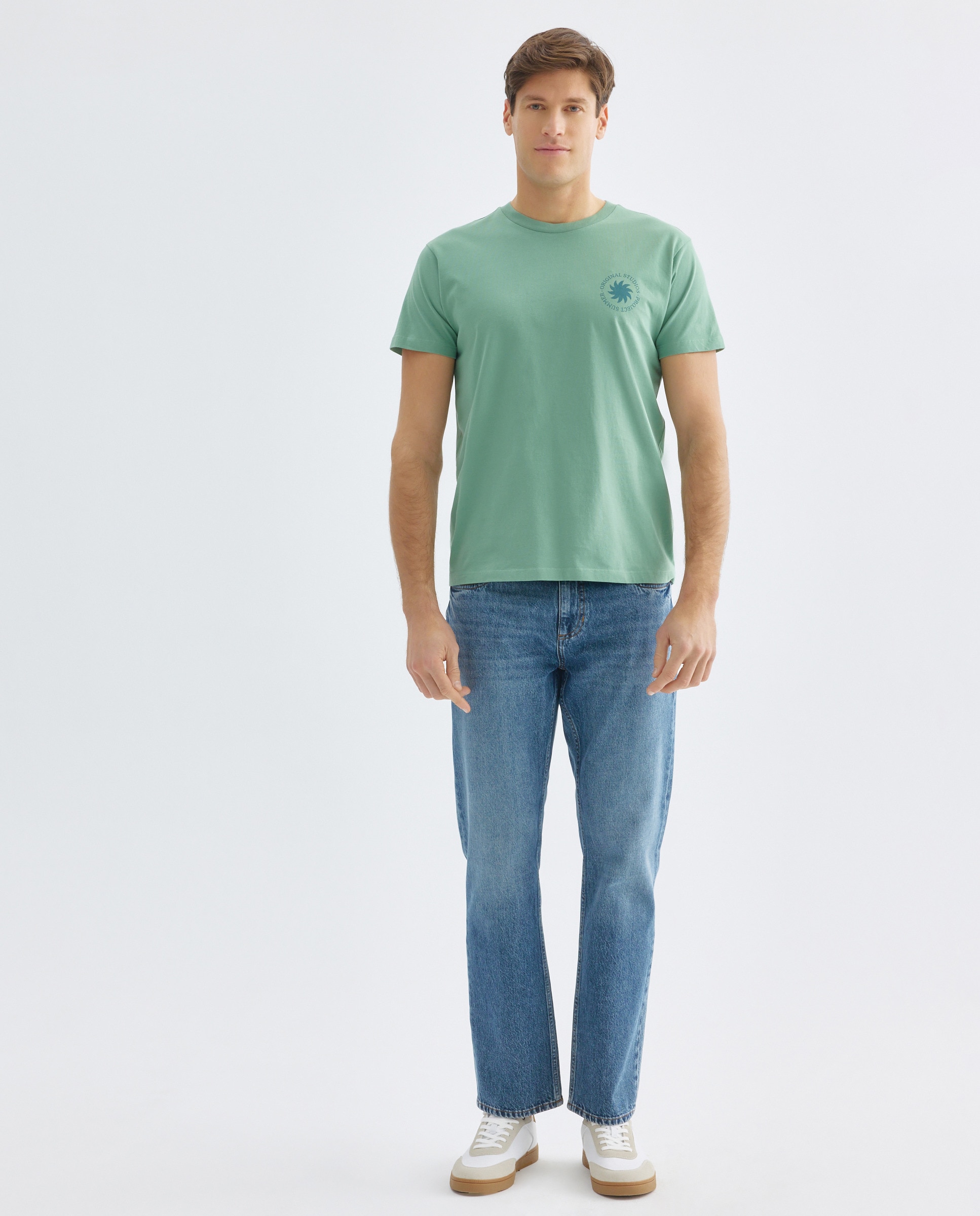 Camiseta de hombre manga corta ORIGINAL STUDIOS PROJECT SUMMER Verde-2