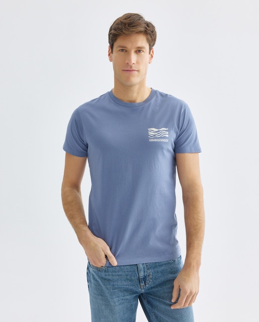 Imagen 0 de Camiseta de hombre manga corta sunday standard