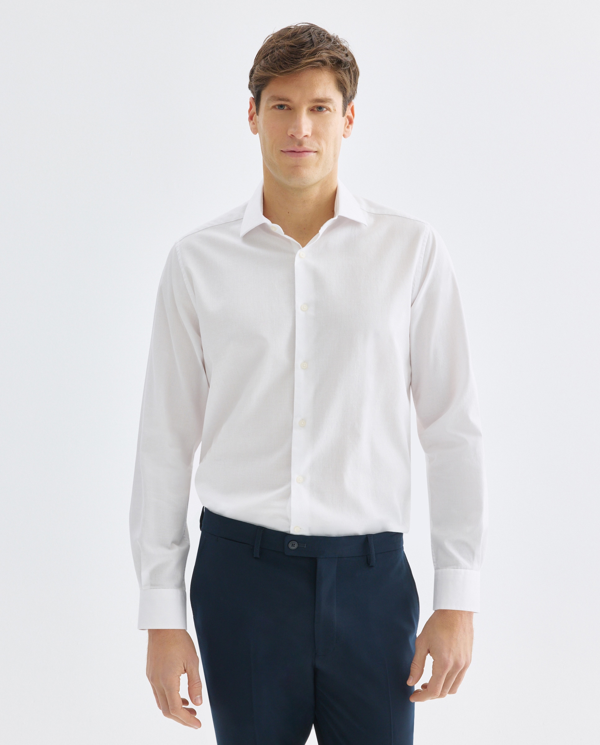 Imagen 0 de Camisa vestir hombre estructura slim fit