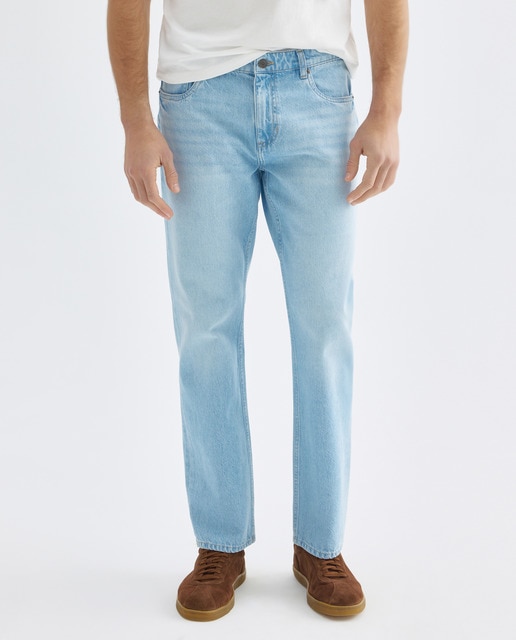 Imagen 0 de Pantalón vaquero hombre regular fit 100% algodón