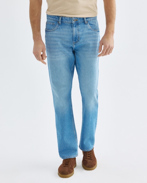 Imagen 0 de Pantalón vaquero hombre regular fit 100% algodón