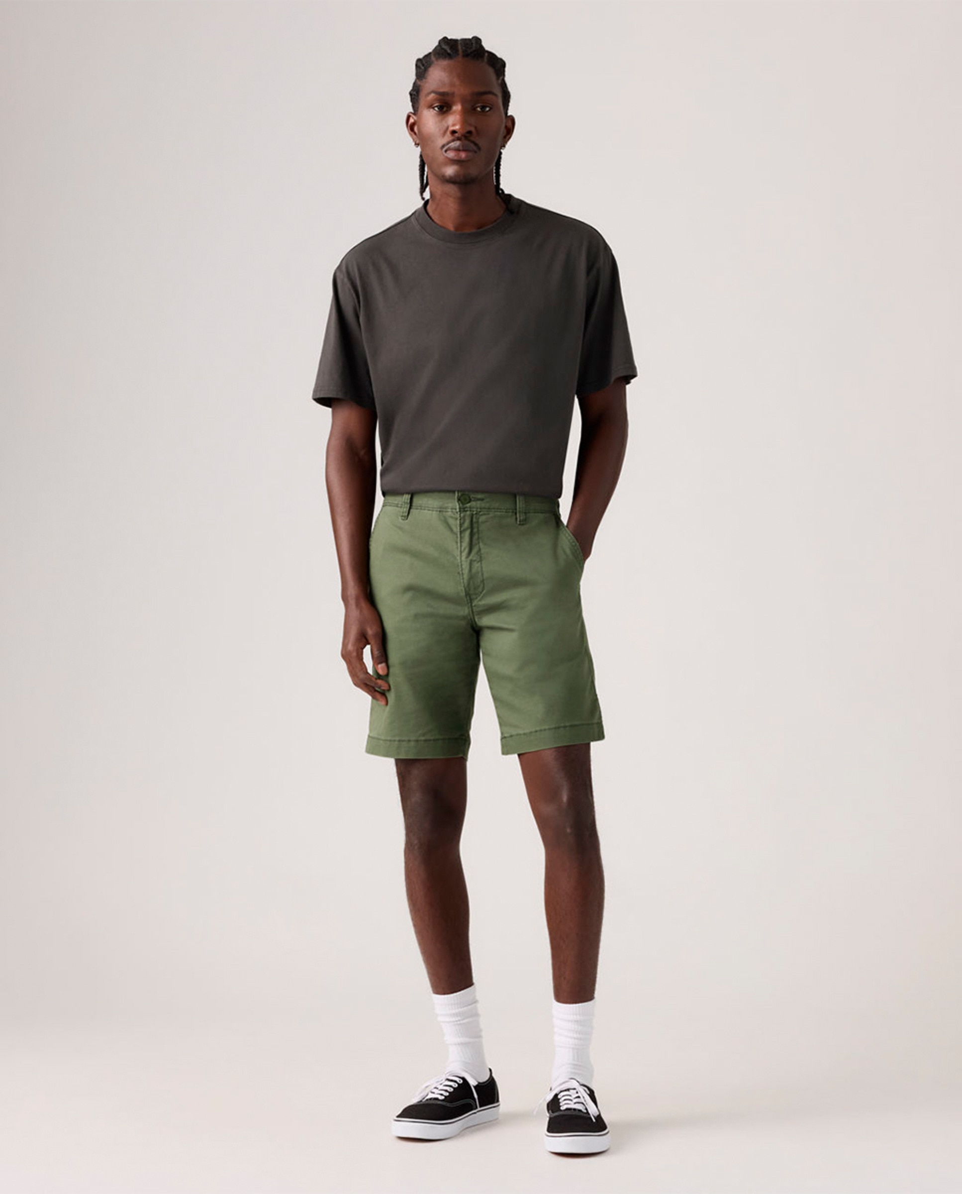 Imagem 0 de Bermudas XX Chino com Toque de Linho