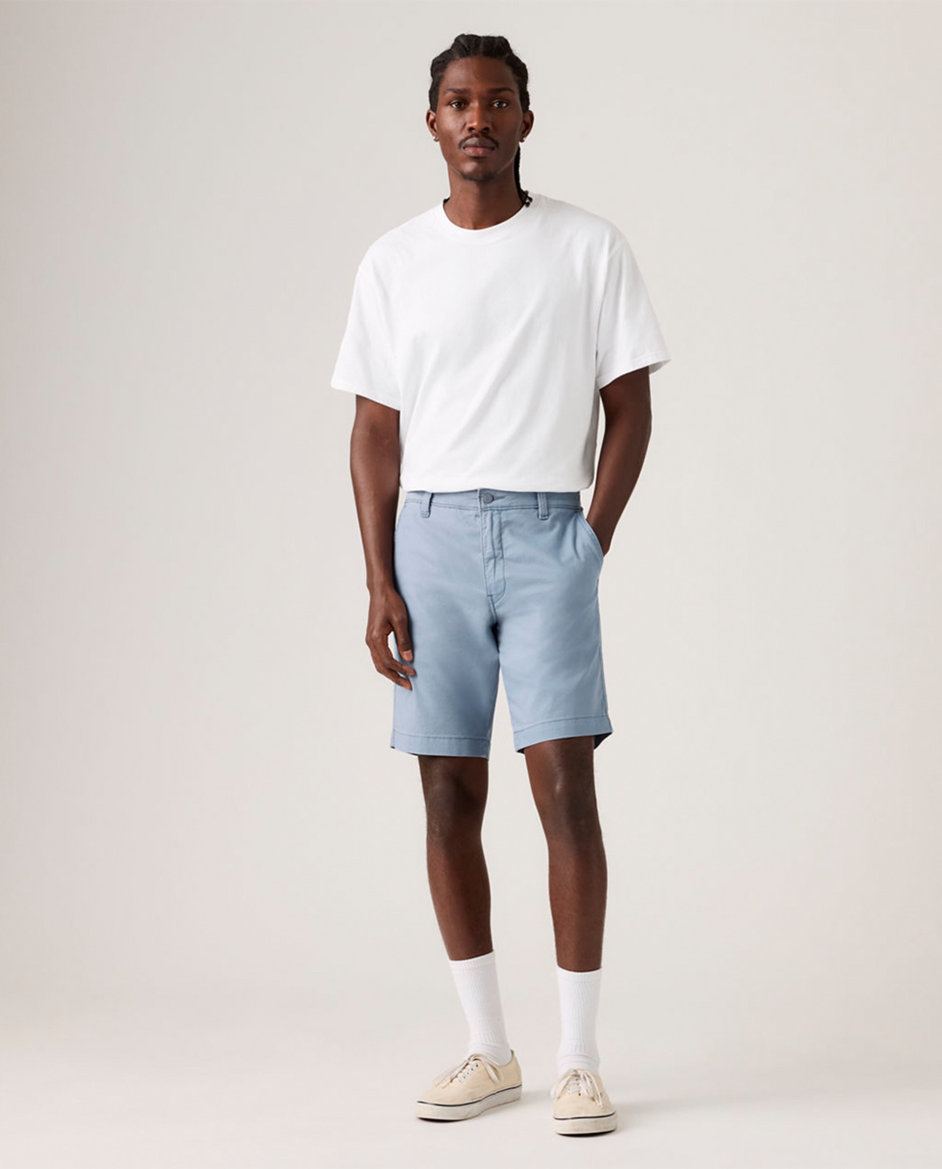Imagem 0 de Bermudas XX Chino com Toque de Linho
