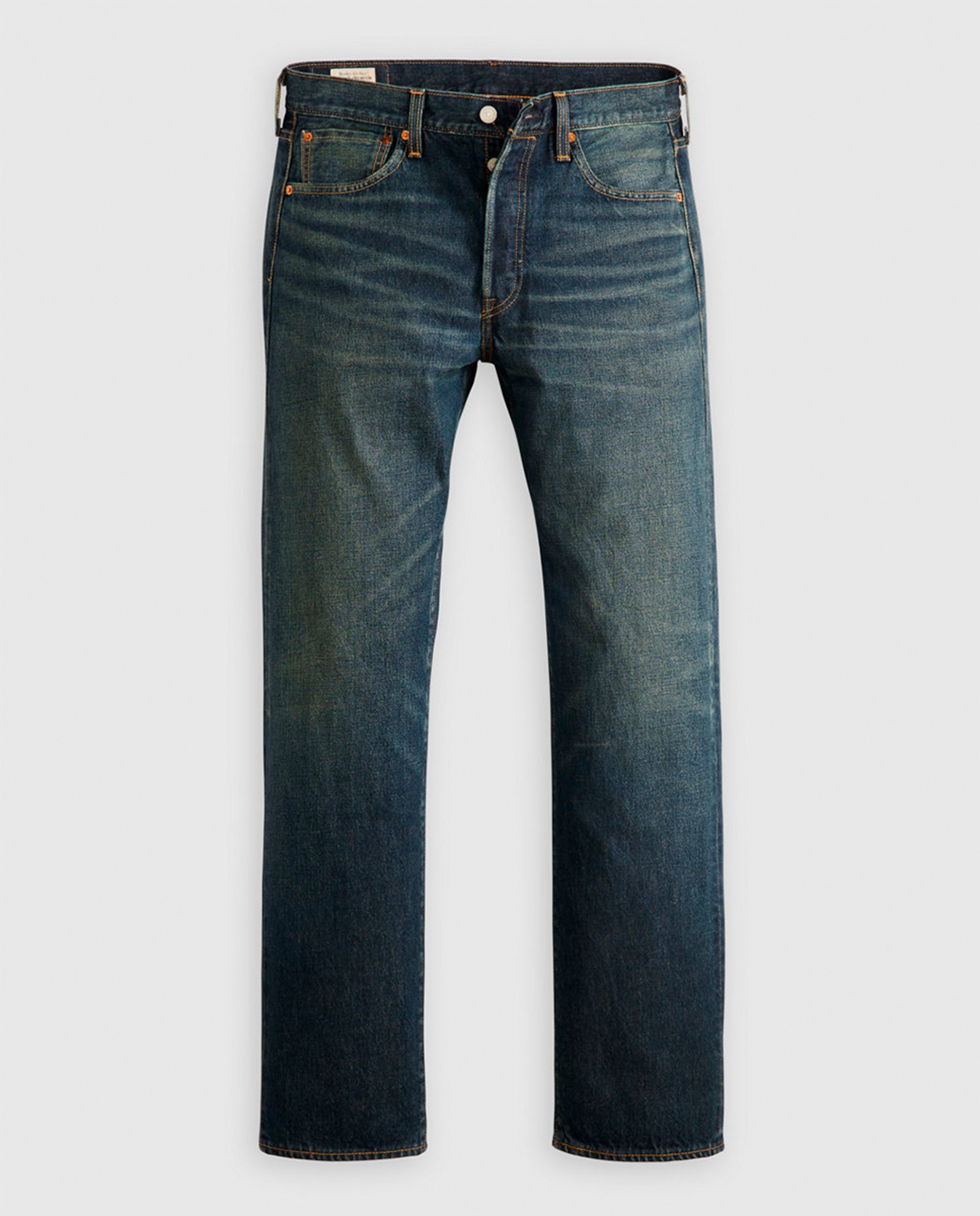 Jeans 501® Original Straight de Algodão Azul-índigo-5