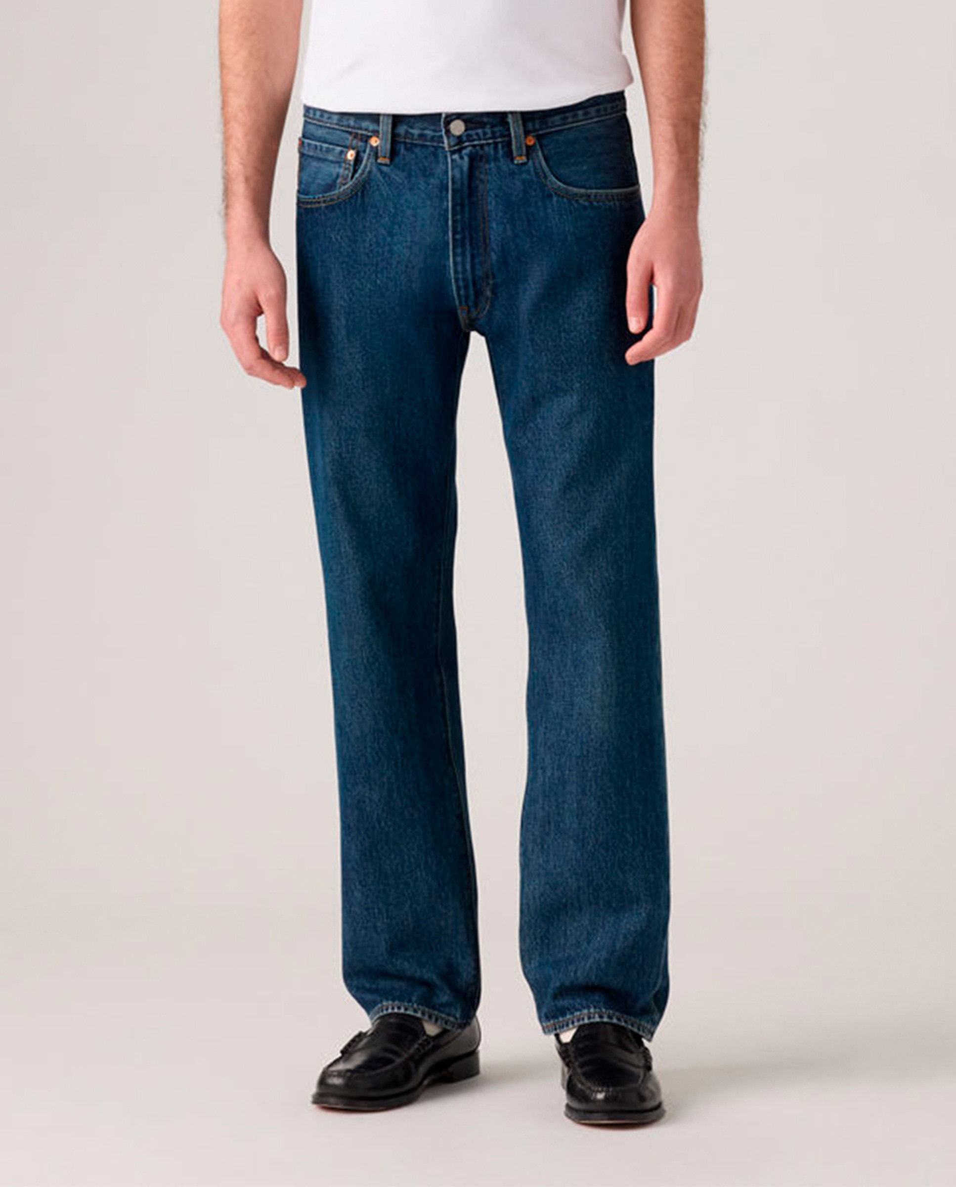 Vaquero de hombre 555™ Relaxed Straight - Levi's - Azul índigo Azul índigo-2