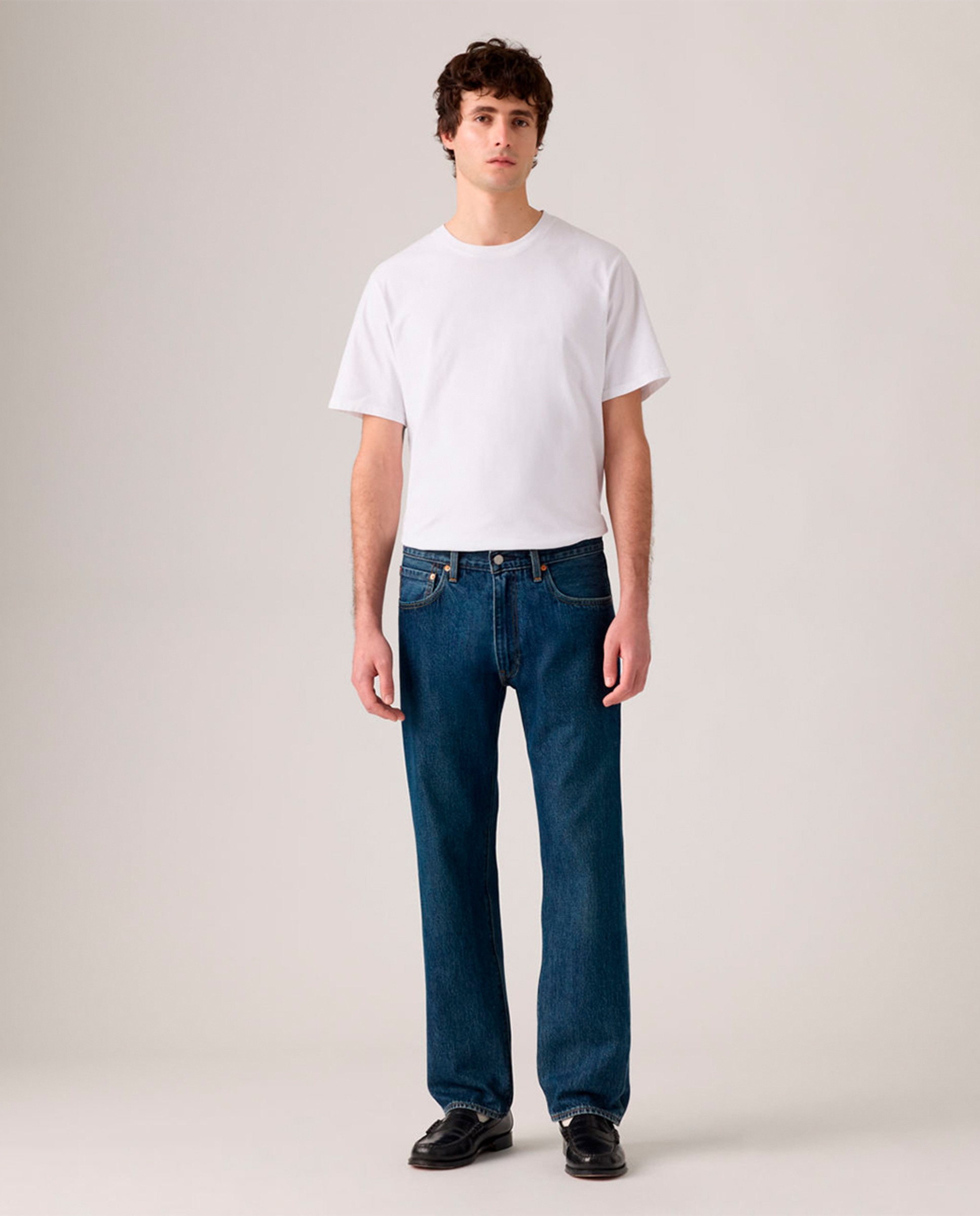 Vaquero de hombre 555™ Relaxed Straight - Levi's - Azul índigo Azul índigo-1