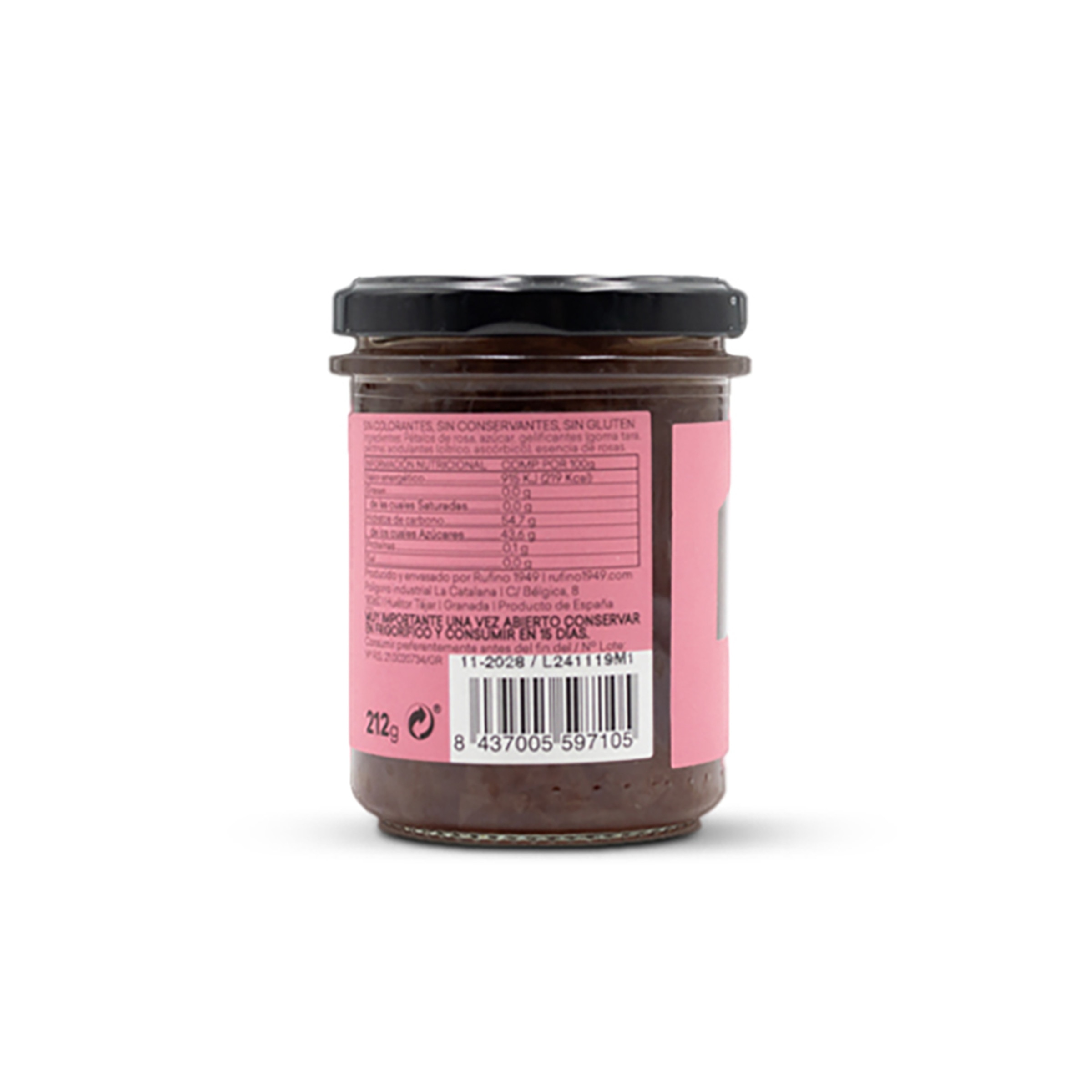 Mermelada de pétalos de rosa Rufino 2