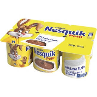 petit cacao sin gluten pack 6 unidades 60 g - Nestle Nesquik