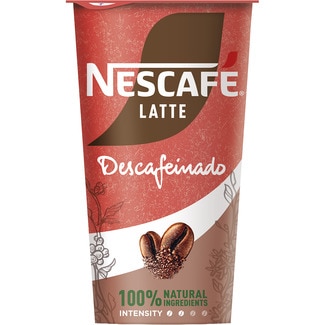 Cappucino Decaf bebida láctea de café descafeinado sin gluten envase 205 ml - Nescafe Latte