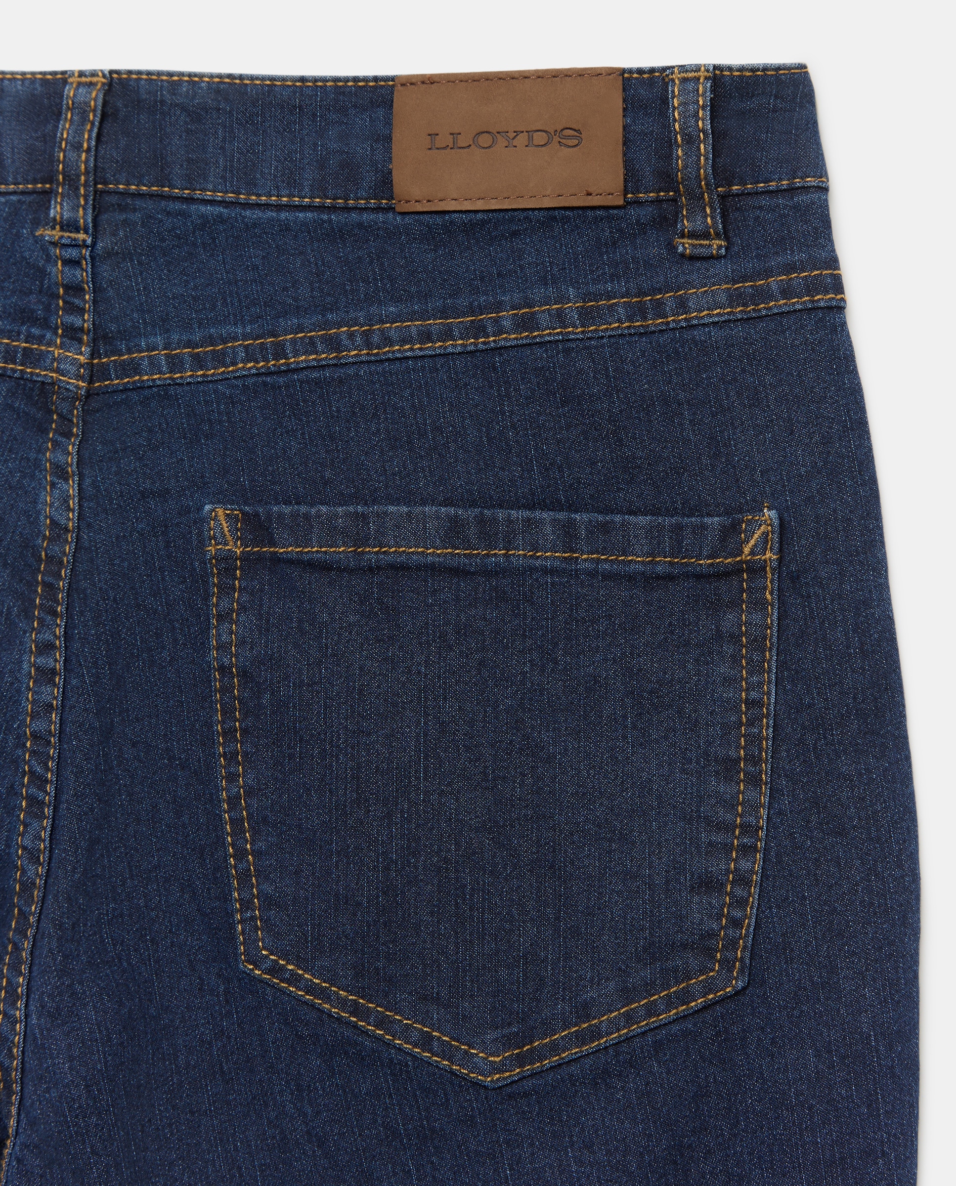 Jeans Semi Skinny com 5 Bolsos Azul Suave-6
