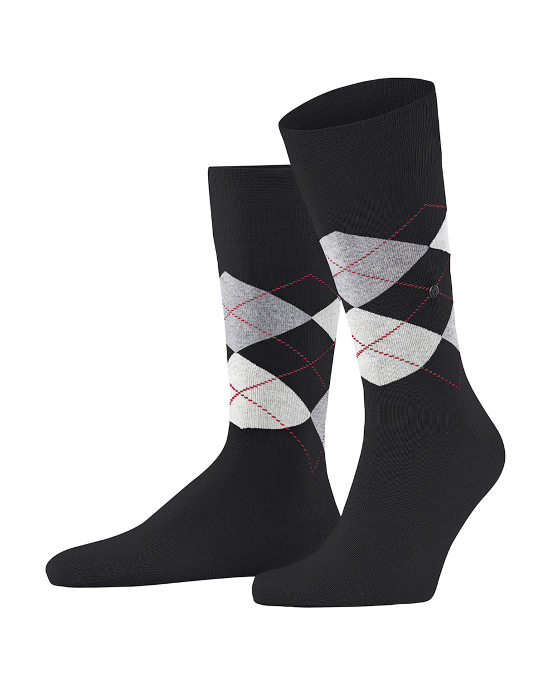 Imagem 0 de Caixa de Oferta de 2 Pares de Meias com Losangos