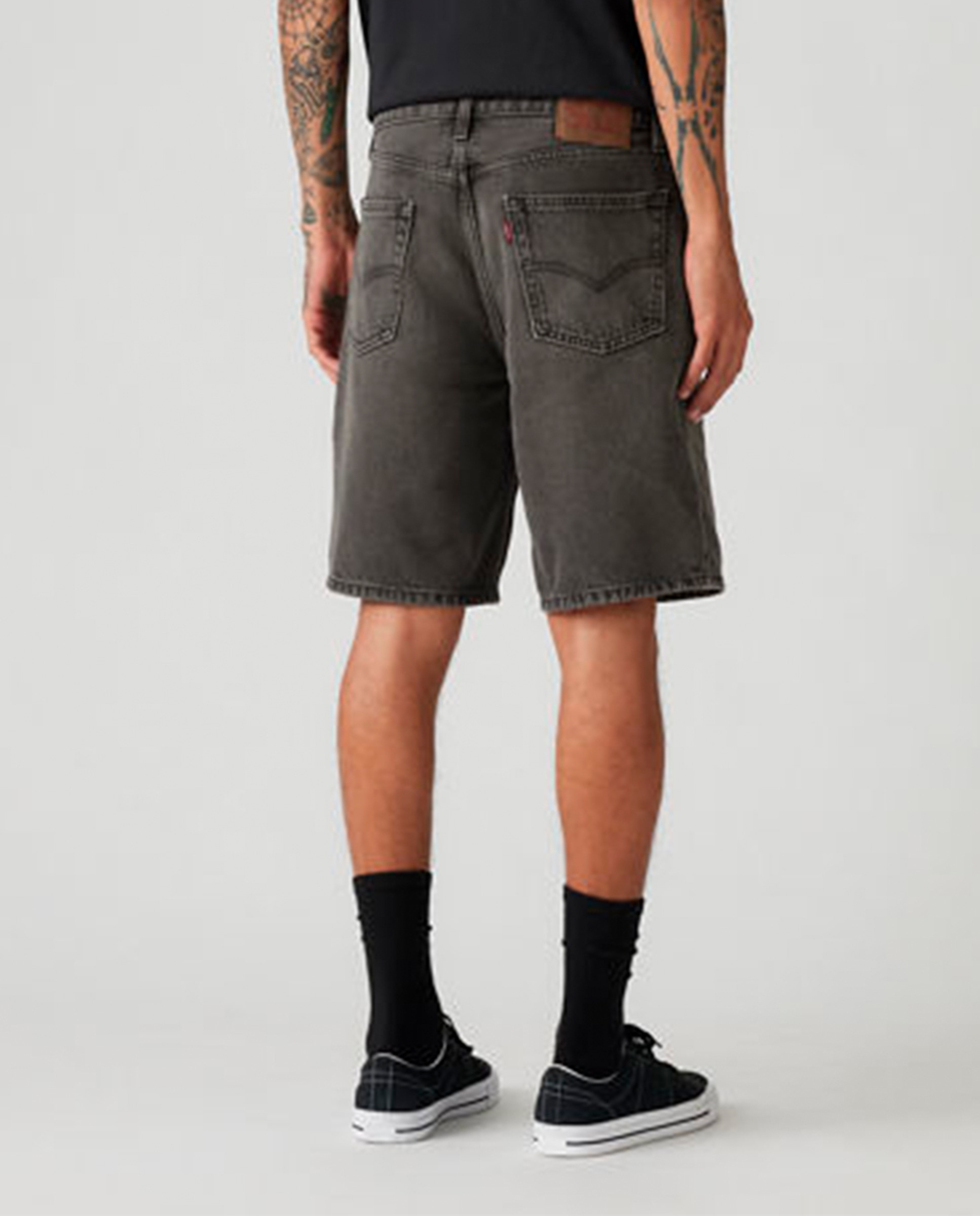 Bermudas de Ganga 454 Relaxed Cinzento-escuro-3