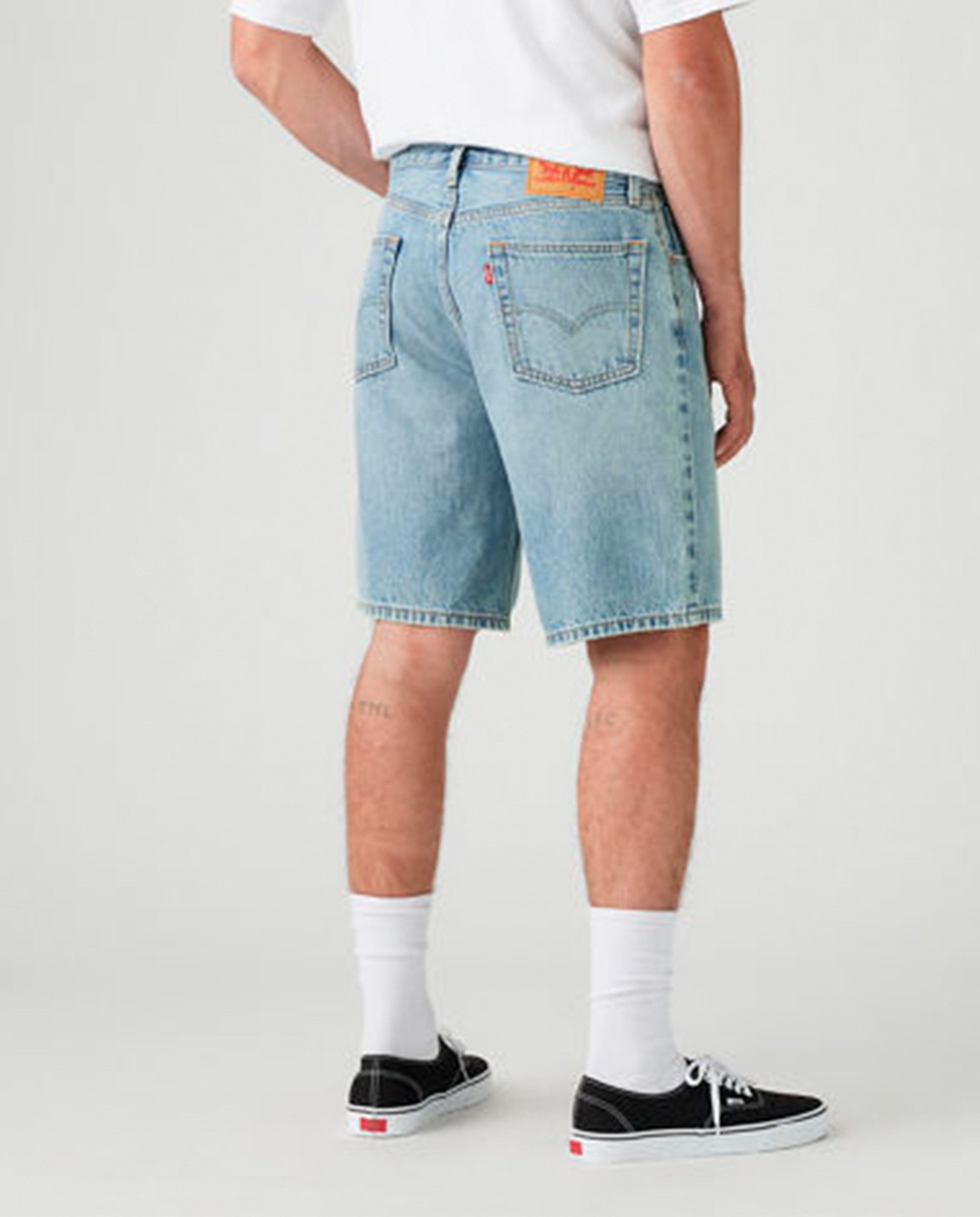 Bermudas de Ganga 454 Relaxed Azul-claro-3