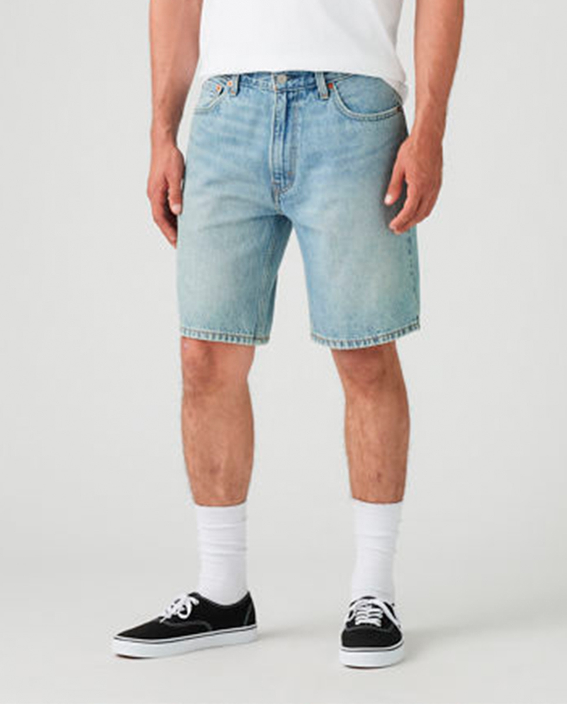 Bermudas de Ganga 454 Relaxed Azul-claro-2