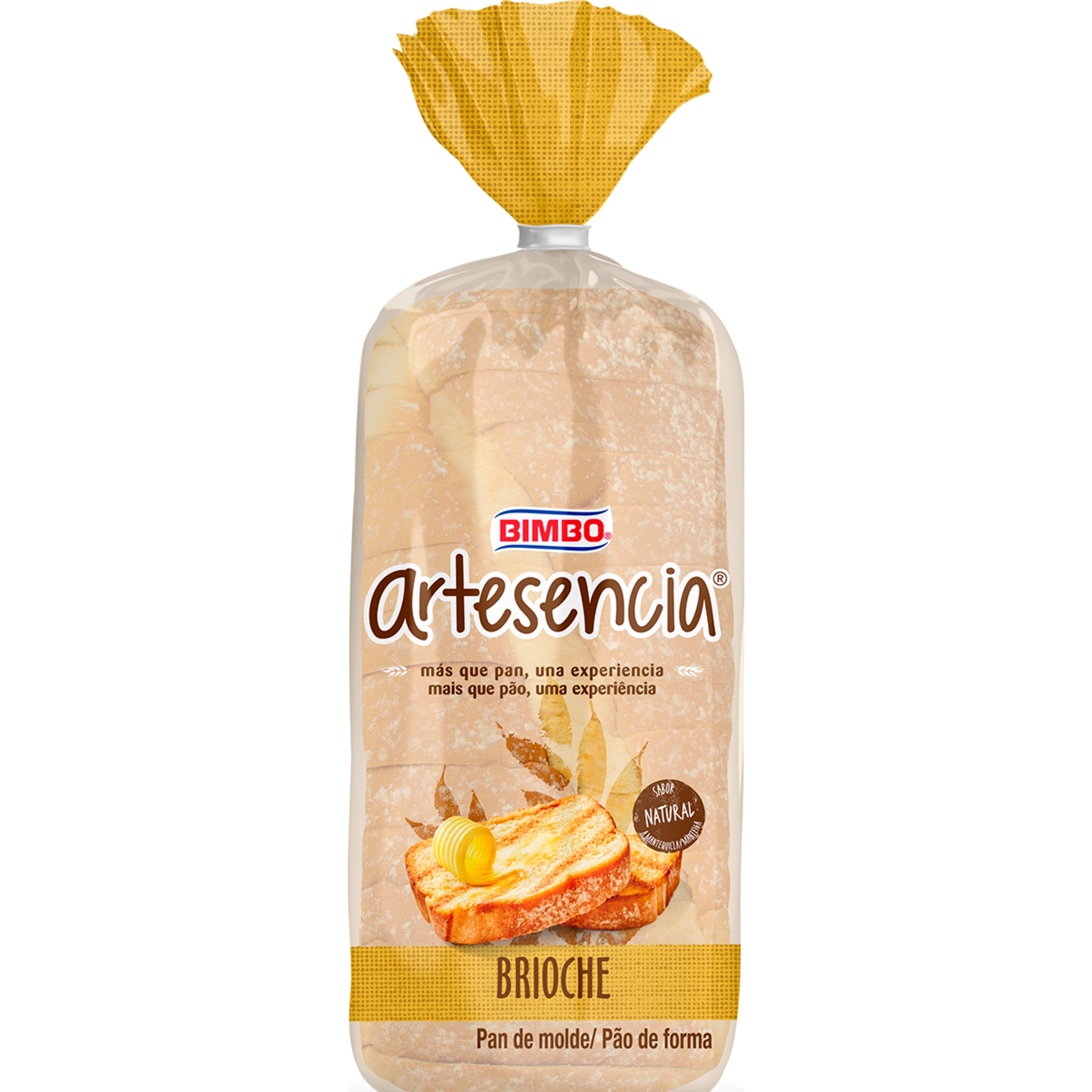 Pão Brioche Artesencia embalagem 500 g