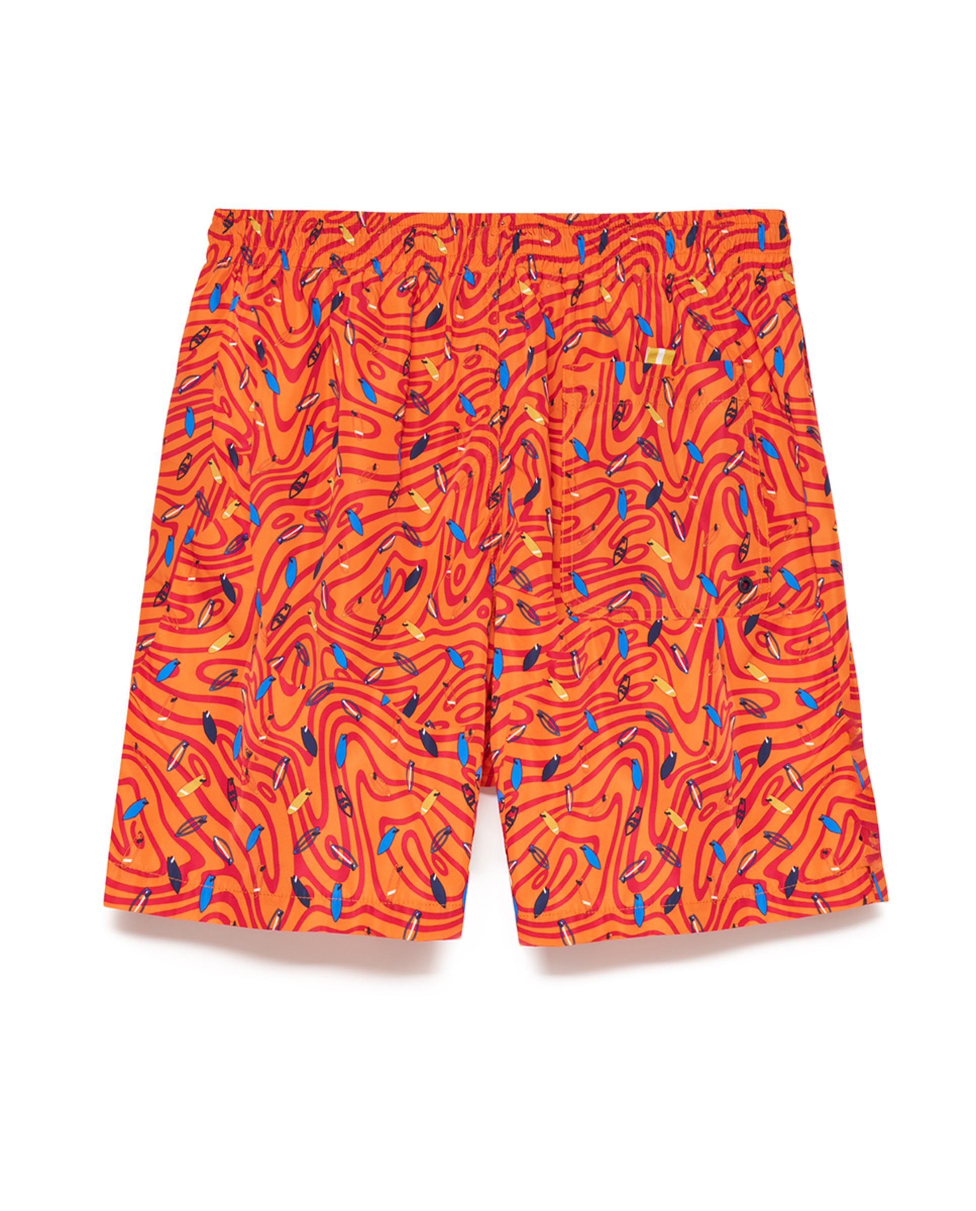 Calções de Banho Laranja-claro-2