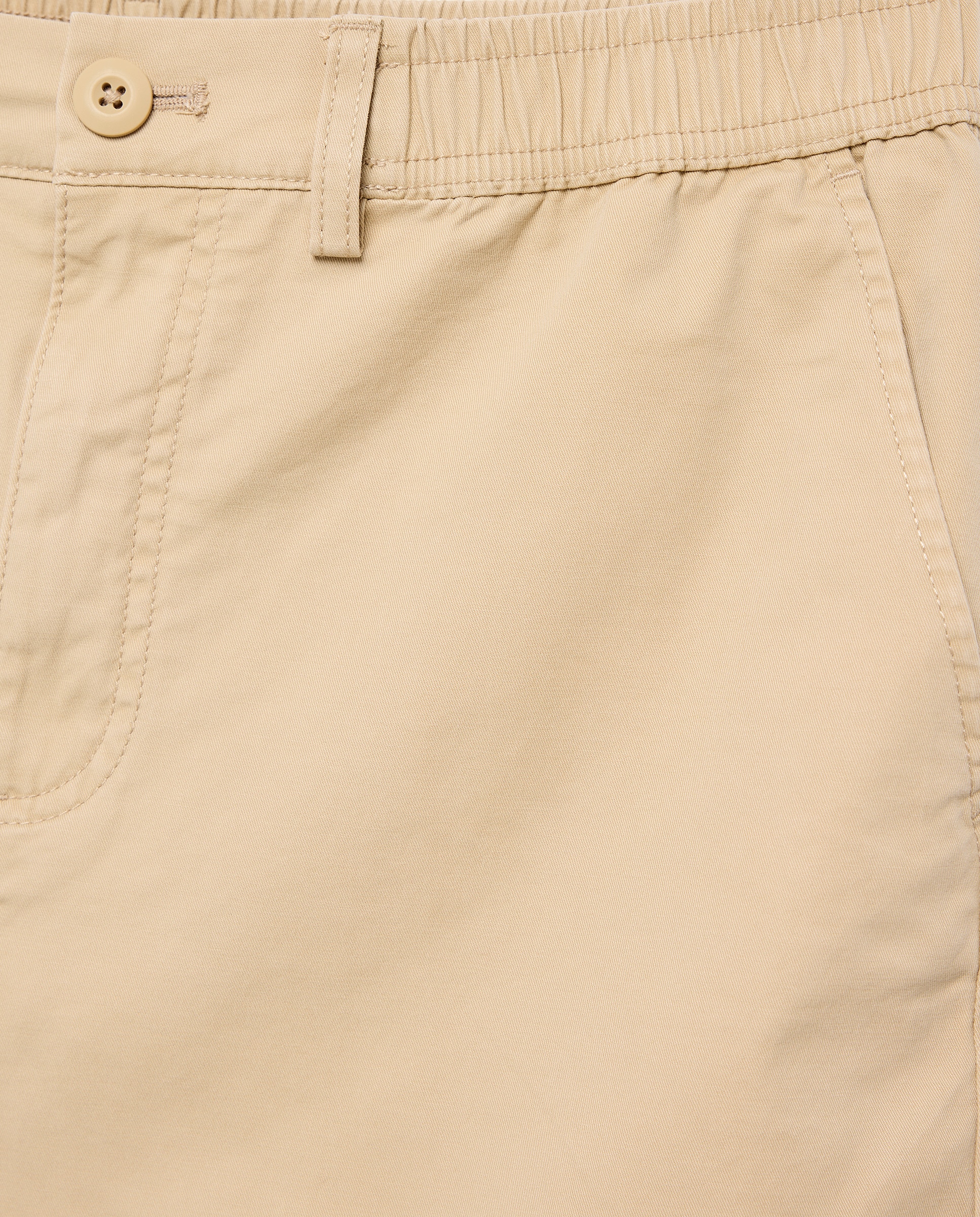 Bermuda hombre chino con goma 730 Camel-5
